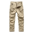 thumbnail image 1 of Color Casual Pants For Men Pants With Multiple Pockets Fashionable Washed Workwear Pants, 1 of 3