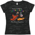 thumbnail image 3 of Inktastic There's No Party Like Mardi Gras With Partying Seafood Women's T-Shirt, 3 of 5