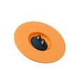 thumbnail image 1 of Billuyoard Tapas de taza de dibujos animados, tapa de taza de café a prueba de fugas, 220 ℃, tazas de vidrio desmontables resistentes al calor, tapa para Teteras Naranja Billuyoard HA064106-02B, 1 of 6