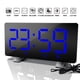 thumbnail image 1 of Reloj Despertador Digital Curvo Regulable Pantalla Led Reloj Digital Para Niños Mayores Ultra Claro Número Grande Brillo Snooze 12/24H Reloj Despertador Para Dormitorio Oficina sonducket HA024315-03, 1 of 5
