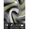 thumbnail image 7 of Sage Green Geometric Cloth Napkins Set of 6 Reusable Dinner Napkins, Grey Retro Abstract Striped Art Cocktail Napkin Washable Table Napkins for Wedding/Holiday Party/Baby Shower 20"x20", 7 of 7