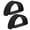 Black, variant on Misright Bike Extended Foot Pedals Bands Easily Mount Cycling Bicycles Pedal Strap