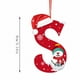 thumbnail image 2 of Adornos navideños, adornos navideños, regalos navideños, árbol de Navidad acrílico 2D, colgante de 26 letras, regalo decorativo, colgantes para fiestas navideñas familiares, objetos colgantes, 2 of 6