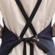 thumbnail image 3 of Kitchen Restaurant Chef Canvas Apron Cooking BBQ Baking Bib Art Working Clothes dark grey, 3 of 4