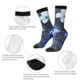 thumbnail image 6 of Lsque Pikmin Printed Men's Crew Socks, Soft Durable Breathable Moisture-Wicking with Odor Control Cotton socks, 6 of 7