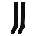 thumbnail image 2 of Calcetines hasta el muslo Hugo para botas 50 cm algodón negro, 2 of 10