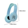 thumbnail image 2 of Hwkond Bluetooth Headphones Bluetooth 5.3 Wireless Headset With High-definition Calling Intelligent Noise Reduction Strong Battery Life Card Insertion Bluetooth Headset Up to 25% Off, 2 of 7