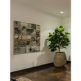 thumbnail image 6 of "Swirling Rings" Painting Print on Natural Pine Wood, 6 of 7
