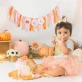 thumbnail image 2 of Banner para silla alta BASCT Little Pumpkin Fall, primer cumpleaños, 2 of 9