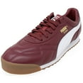 thumbnail image 2 of Puma Men's Roma Anniversario Pomegranate/Puma White Ankle-High Leather Sneaker - 10.5M, 2 of 2