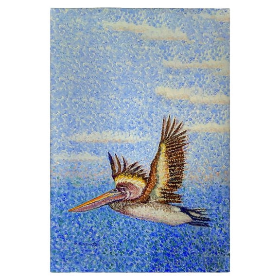 Betsy Drake GT1341 Flying Pelican Guest Towel