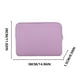 thumbnail image 2 of Funda para Laptop de 14 Pulgadas, Bolsa Protectora con Forro Suave, Cubierta Acolchada con Cremallera, Estuche de Transporte con Absorción de Impactos para Portátil, Chromebook, 2 of 2