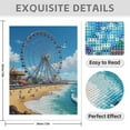 thumbnail image 3 of Diamond Art Kits for Adults - 5d Beach Ferris Wheel Seaside Fun Diamond Painting for Adults, Diamond Art for Adults Beginners, Diamond Painting Kits for Adults for Home Wall Decor, 3 of 7