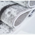 thumbnail image 4 of Ladole Rugs Abstract Pattern Modern Contemporary Area Rug - Durable Room Decor Amazing 6x8 Carpet for Living Room, Bedroom, Kitchen, and Office - Grey and Cream, 6x9, 6'5" x 9'5"(200cm x 290cm), 4 of 6