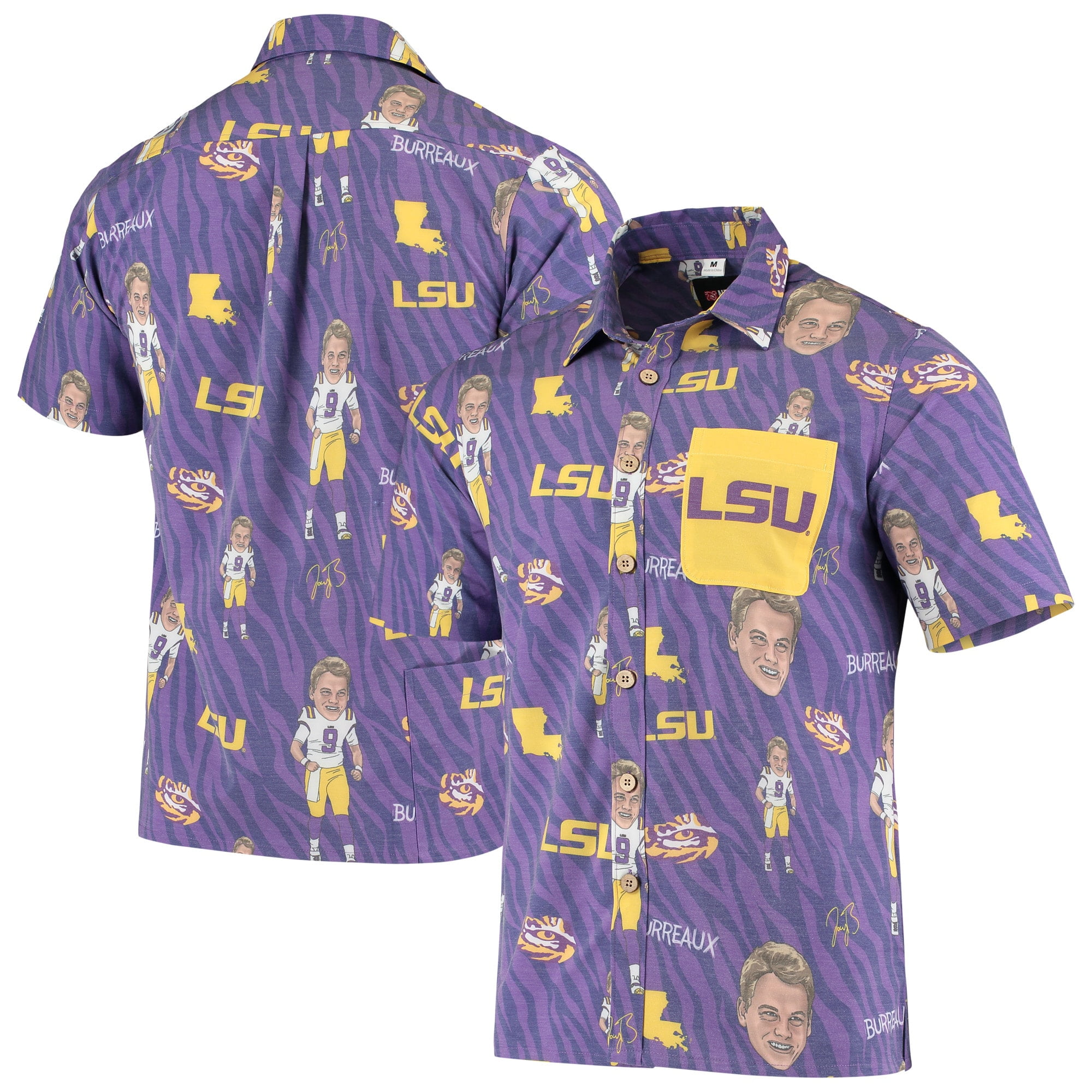 Joe Burrow LSU Tigers Tellum and Chop 