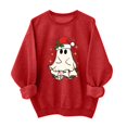 thumbnail image 1 of RKSTN Sweatshirt for Women Col Rond Imprimé Saint-Patrick Manches Longues Sweatshirts de Noël, 1 of 4
