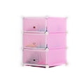 thumbnail image 4 of TIELUTT Cube DIY Modular Closet Organizer Wardrobe Rack Kitchen Dish Brush Set with Holder Sanitary Pad Holder for Bathroom Long Handle Stiff Brush for Cleaning Laundry Lint Remover Toilet Brush and H, 4 of 8