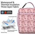 thumbnail image 2 of Farma Nimal Insulated Lunch Bag Box Teen Reusable Lunch Bag with Side Pocket Cooler Tote Bag Office Camping, 2 of 6