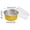 Yellow, variant on Iumwxz Disposable Aluminum Foil Baking Cups with Lids, 20 Pack 8.5cm Round Ramekins for Muffin Pudding Creme Brulee, Heat Resistant Reusable for Grilling Steaming Oven,Blue