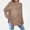 Khaki, variant on Lumosvexa Women's Maternity Top Round Neck Long Sleeve Stretchy Soft Fall Daily Casual Maternity Blouse Gray L