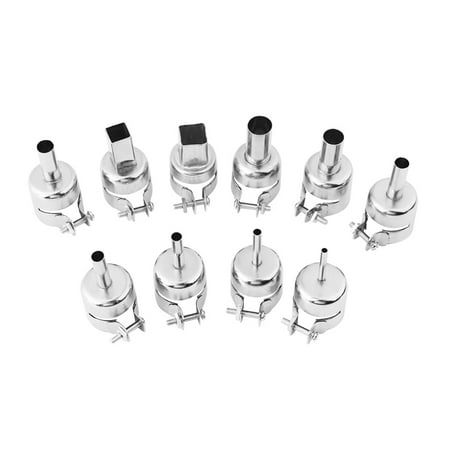

10pcs/Set Heat Gun Nozzles Kits For Hot Air Soldering Station Repair Tools