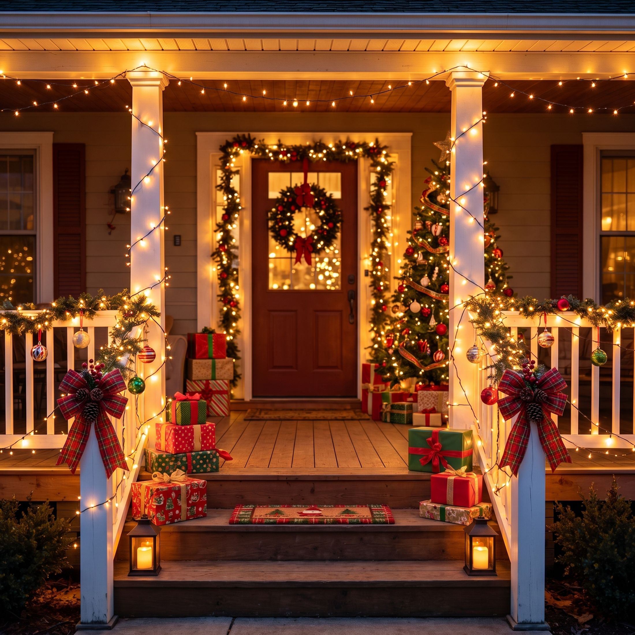 Scidweet 105 Ft Christmas String Lights 300 LED Warm White photo 6