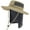 Dark Khaki, variant on Bassdash UPF 50 Sun Fishing Hat Water Resistant with Detachable Neck Flap