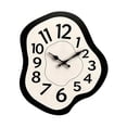 thumbnail image 3 of Reloj de Pared Creativo Moderno con Diseño Torcido Silencioso Superficie de Acrílico Elegante Fácil Lectura de Hora Adecuado para Regalo Decoración de Hogar Oficina Cocina Sala de Estar, 3 of 9
