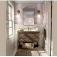 thumbnail image 2 of S4Sassy Patchwork Stitch Print Wallpaper - Asian Style Wall Covering, 25" x 60" Self-Adhesive Vinyl Wallpaper, Decorative Walls Wrap, Easy DIY Wall Covering For Bedroom, Living Spaces - Pink, 2 of 9