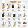 thumbnail image 2 of PRIME - 502Pcs Computer Screw Assortment Kit Motherboard Standoffs Screws Laptop Scre..., 2 of 6