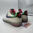 thumbnail image 4 of Size 13 - Ni&ke Air Force 1 Premium Low White Leather Green Pink (573974-100), 4 of 6