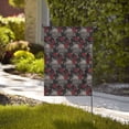 thumbnail image 4 of Wukai Skull and Red Roses Garden Flags Double Sided Welcome Garden Yard House Flags Outside Outdoor House (Only Flag), 4 of 8