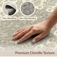 thumbnail image 6 of ODIKA Vintage Transitional Dusty Botanical Border Distressed for Dining Room, Under Table, Office, Non-Slip Chair-Friendly Floor, 6 of 7