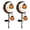 T2-2 pcs, variant on Solar Halloween White Ghost Garden Stake Light Ghost Solar Lights Outdoor Garden for Lawn Patio Landscape Waterproof Rustic Decor Halloween Decorations Birthday Gifts for Women