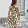 thumbnail image 6 of Cheetah Leopard Dress Fashion Beach Long Dresses Female Party Printed Sundress, 6 of 7