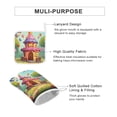thumbnail image 3 of Cartoon Birthday Cake Heat Resistant Microwave Oven Gloves Set for BBQ Baking Grilling,Baking Gifts Cooks for Women,Housewarming Gifts for New Home, 3 of 6