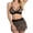Black, variant on uublik Valentines Lingerie Set for Women Bodysuit Plus Size Sexy Naughty Babydoll Lace