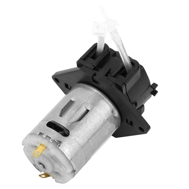 Bomba dosificadora peristáltica de 12 V 1x3, cabezal de tubo para acuario, análisis químico de laboratorio