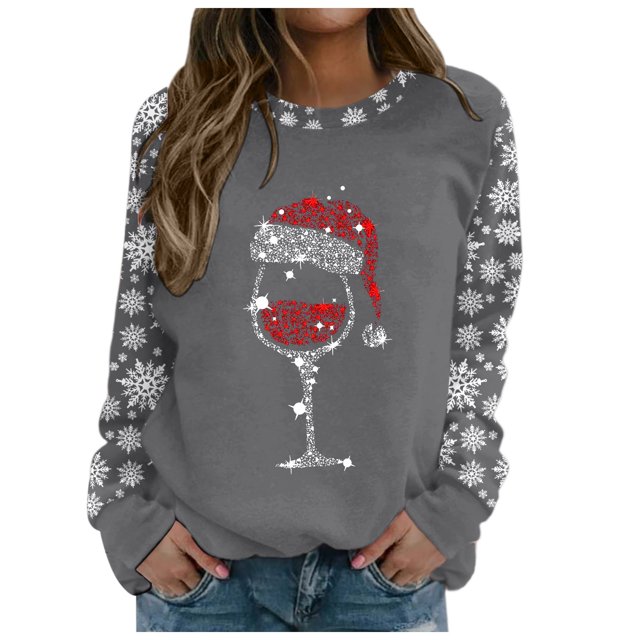 Womens Sweatshirt Oversized Sweatshirts Crewneck Long Sleeve Pullover