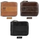 thumbnail image 3 of Leather Bifold Zipper Wallet for Men Travel Purse Pouch Gift, 3 of 4