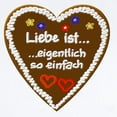 thumbnail image 2 of CafePress - Liebe Ist... 2 Infant Bodysuit - Baby Light Bodysuit, Size Newborn - 24 Months, 2 of 4