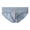 thumbnail image 6 of Kudavo Men's Underwear Briefs,Low-Waist Briefs, Covered Waistband,Moisture Wicking,3-pack, 6 of 7