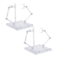 thumbnail image 2 of 2 Pcs Supports de Figurines en Plastique pour Enfants Support de Jouets de Poupées Bases de Modèles, 2 of 7