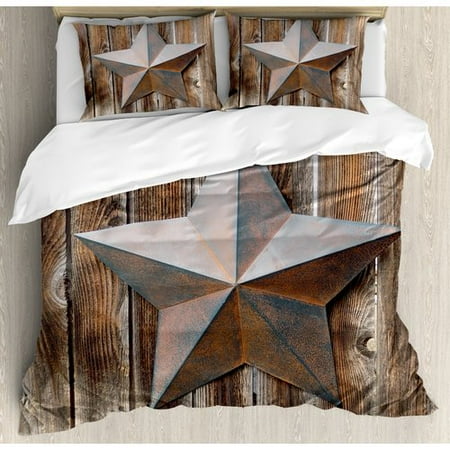 Ambesonne Primitive Country Duvet Cover Set Ambesonne Primitive Country Duvet Cover Set
