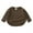 Brown, variant on Godderr Kids Toddler Long Sleeve Shirts T-Shirt for Boys Girls,1-6Y Unisex Long Sleeve Cotton Tee T-Shirt ,Undershirts for Girls Boys Clothes 1-6Y