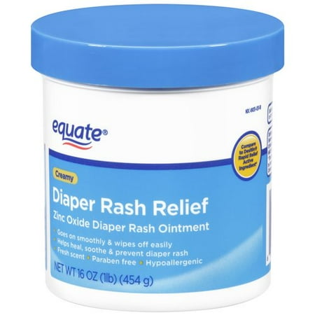 Equate Creamy Diaper Rash Relief, 16 oz