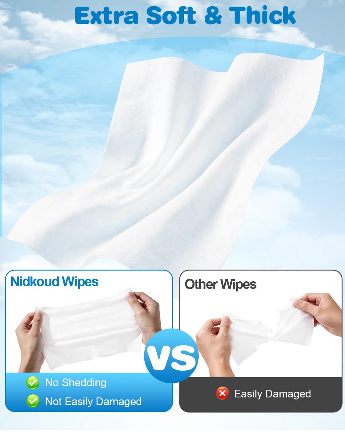 Travel Size Flushable Wipes, 40 Pack (240 Wipes) 99.5% Mini Water Wet Wipes Flushable Pack with e Vera for Sensitive Skin, Unscented Pocket Wipes for Adults, Travel Cleaning Essentials