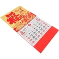 thumbnail image 3 of Calendario chino Año de la serpiente Calendario de pared Calendario de pared colgante lunar tradicional chino 2025, 3 of 5