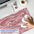thumbnail image 4 of Pink Is a Wave&nbsp;desk Mouse Padwaterproofnon Slip&nbsp;Line Series for Office Home Work Gaminggaming Mouse PadRubber Base Mousepad with Stitched Edges 31.5x11.8inches, 4 of 7