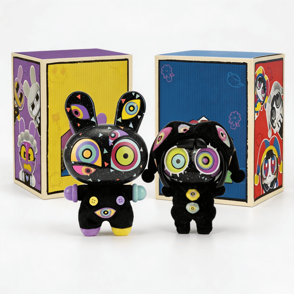 Pomni Plush, Super Rare Amazing Digital Circus Abstracted series Figures, Collectible Gifts for Anime Fans, Halloween Decor Gift
